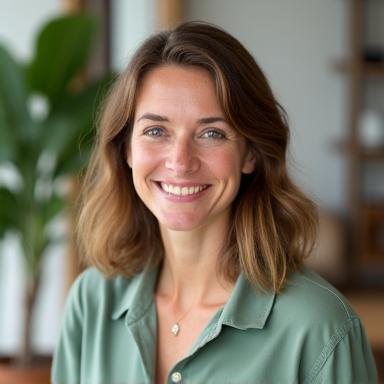 Portræt af Hanne Schmidt, udlejningschef.