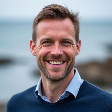 Portræt af Lars Møller, grundlægger og chefdykker.